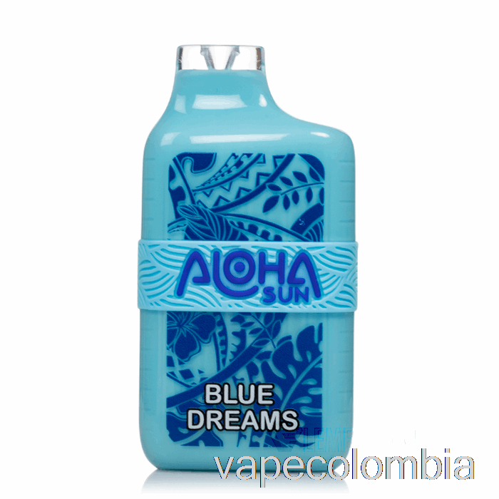 Vape Recargable Aloha Sun 7000 Desechable Azul Sueños